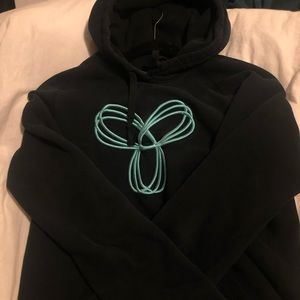 TNA Black and blue hoodie